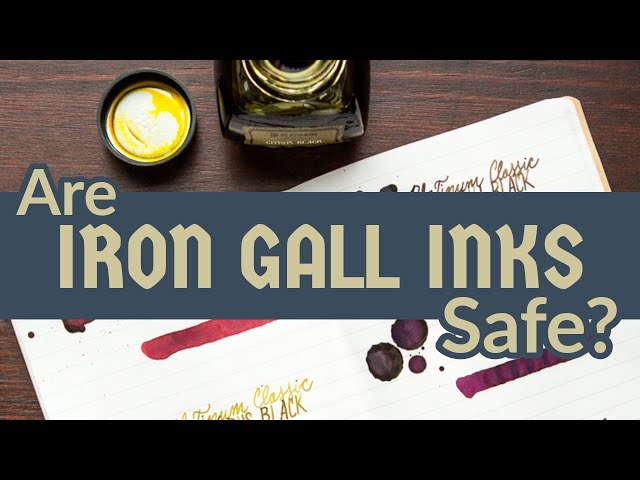 Are Iron Gall Inks safe for Gold Nibs? - Q&A Slices