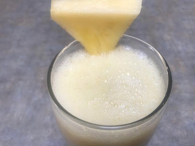 How To Make Pineapple and Banana Smoothie In Vitamix