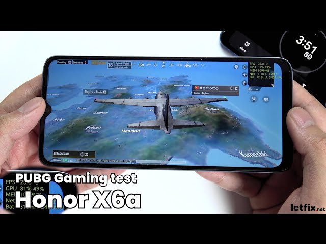 Honor X6a PUBG Gaming test | Helio G36, 90Hz Display