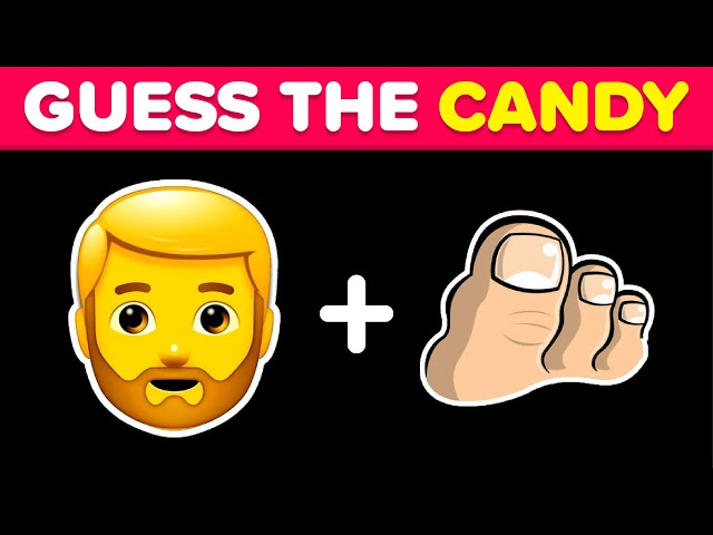 Can You Guess the CANDY by Emoji? 🍬 Emoji Quiz