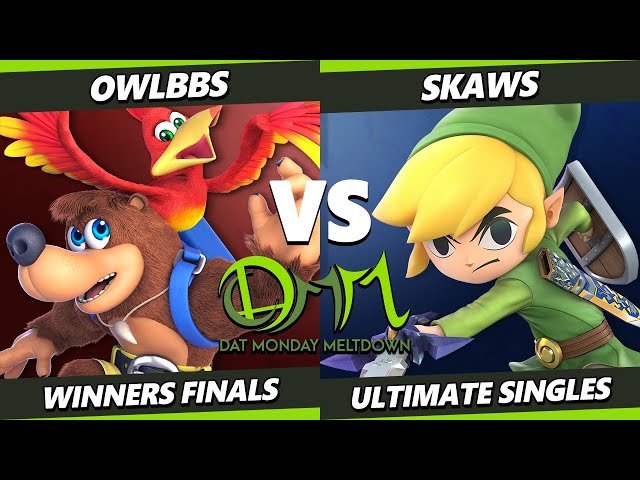 DAT MM 313 WINNERS FINALS - OwlBBs (Banjo Kazooie) Vs. Skaws (Toon Link) Smash Ultimate - SSBU