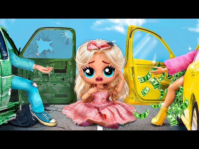 Rich Barbie and Broke Ken / 32 DIYs for LOL OMG