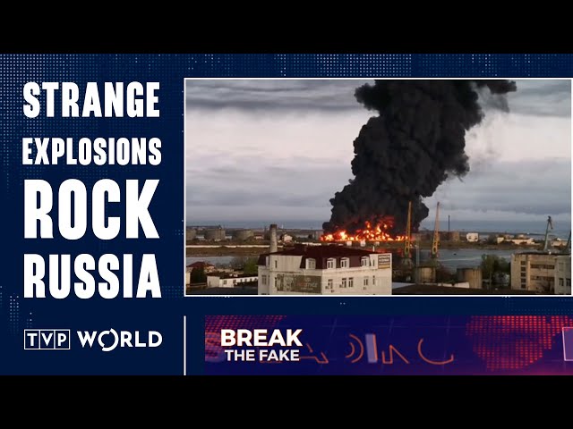 Refineries burn in Russia, causing fuel prices to peak | Break the Fake