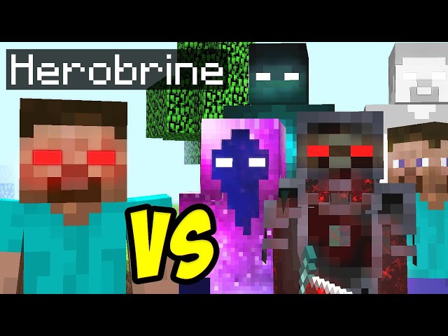 Herobrine vs God Of Infinity and Extreme creepypasta mobs in minecraft 2 SEASON