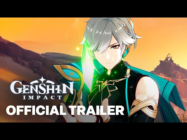 Genshin Impact Alhaitham Character Demo Trailer