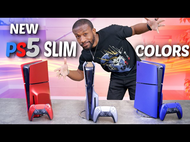 Unboxing ALL New PS5 Slim Colors!