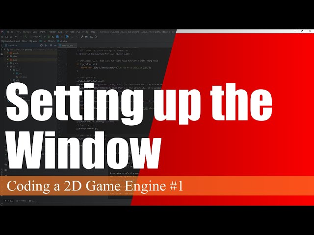 Setting up the Window with LWJGL | Coding a 2D Game Engine in Java #1