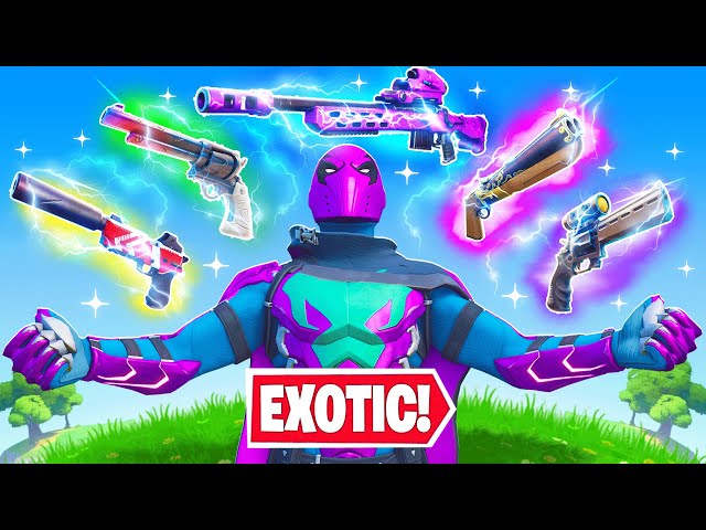 The *EXOTIC* ONLY Challenge in Fortnite! (Season 2)