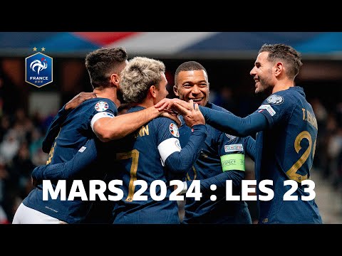 Equipe de France : mars 2024