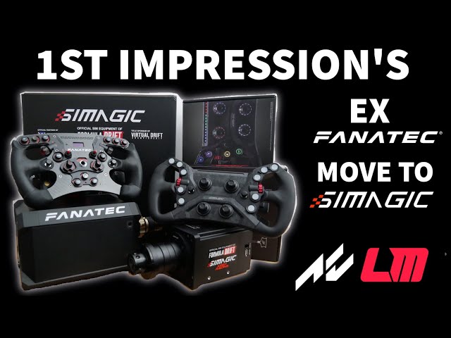 SIMAGIC Alpha Mini & GT Neo 1st Impressions MOVING from Fanatec DD1 & Formula V2