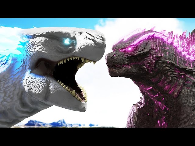 Evolved Godzilla vs TITANUS SHIMO (hella cray)