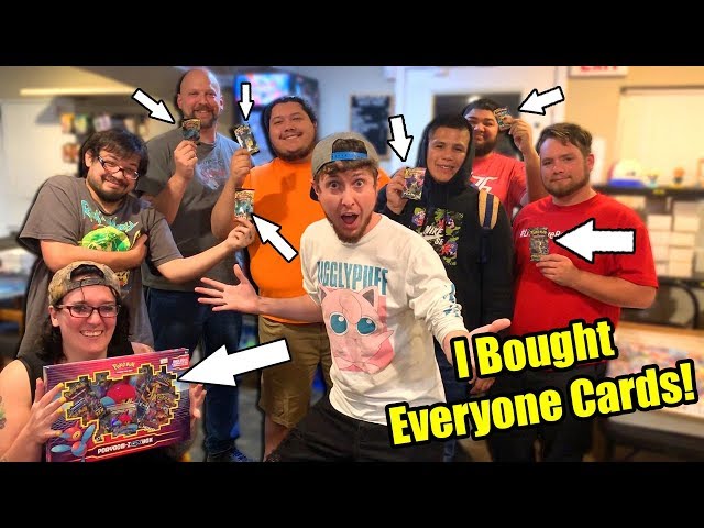 I Bought Everyone at the New COSMIC ECLIPSE PRERELEASE Packs of Pokemon Cards! (opening)
