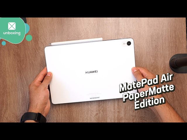Huawei MatePad Air PaperMatte Edition | Unboxing en español