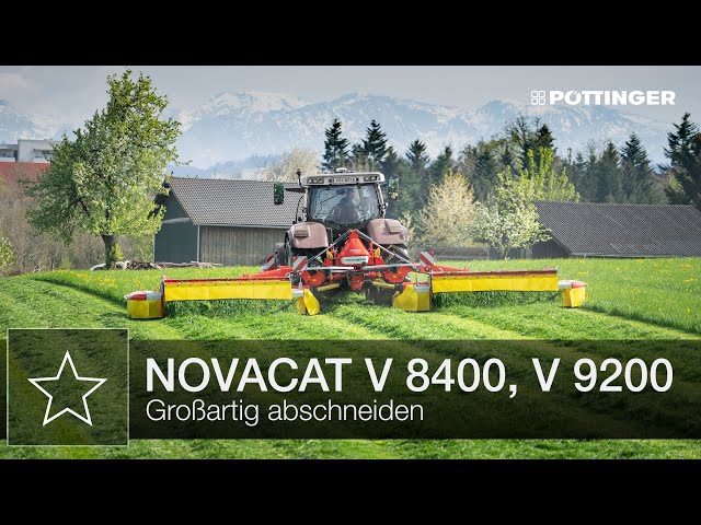 NOVACAT V 8400, V 9200 Mähkombinationen – Highlights | PÖTTINGER