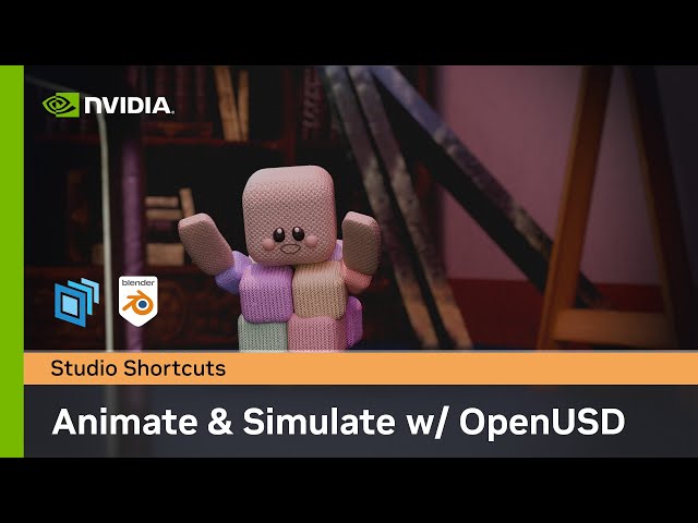 Animate & Simulate: OpenUSD Techniques with Blender and USD Composer hosted by Rafi Nizam