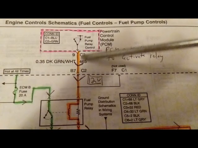 FUEL PUMP SYMPTOMS AND DIAGNOSTICS FROM WIRING DIAGRAM FOR ANY MAKE A MODEL A