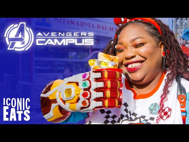 Trying 14 Of The Most Popular Menu Items At Avengers Campus, Disneyland | Delish