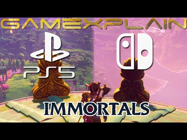Immortals Fenyx Rising Graphics Comparison (Switch vs. PS5)