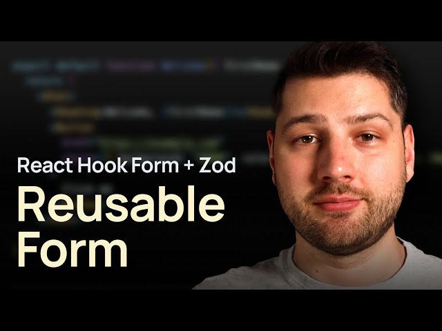 Reusable Create & Edit Form in React (React Hook Form, Zod)