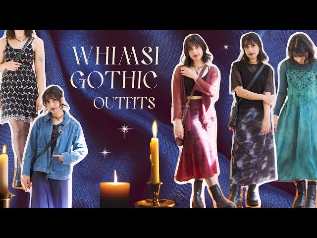 13 Whimsigothic Outfits 🔮✨ (witchy, 90s, thrifted)