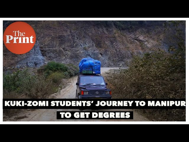 Assam to Mizoram & 20-hour bumpy ride-how Kuki-Zomi students are returning to Manipur to get degrees