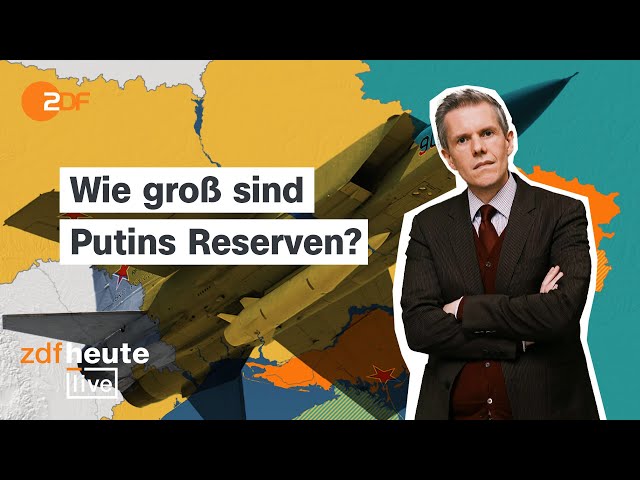 Panzer und Raketen: Wie lange kann Putin die Ukraine terrorisieren? | Marcus Keupp bei ZDFheute live