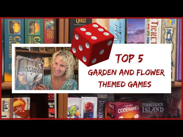 My Top 5 Flower and Garden Themed Board Games #sologaming #familygamenight