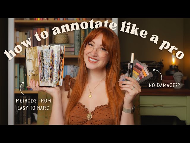 📖 How To Annotate Books Like a Pro ✍🏻 get more out of reading with these tips + tricks!
