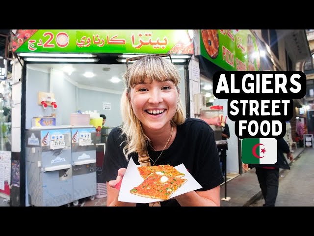 EXTREME Street Food ALGIERS 🇩🇿 First Time Trying ALGERIAN Food!
