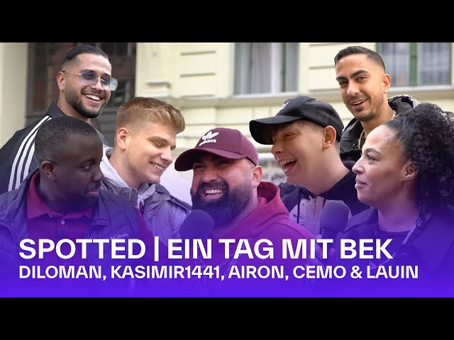 Ein Tag mit BEK in Berlin | Diloman, Kasimir1441, Airon, Cemo & Lauin | SPOTTED