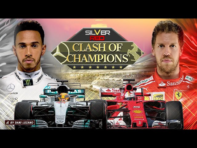 SILVER VS RED F1 2017 [Clash of Champions] Sebastian Vettel vs Lewis Hamilton | FLoz F1 Documentary