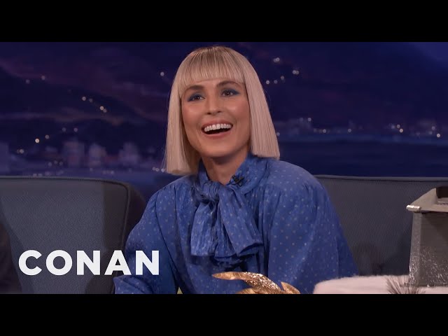Noomi Rapace Has A Very High Tolerance For Pain | CONAN on TBS