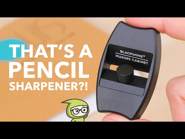 Why You NEED An Overengineered Pencil Sharpener! ✨✏️