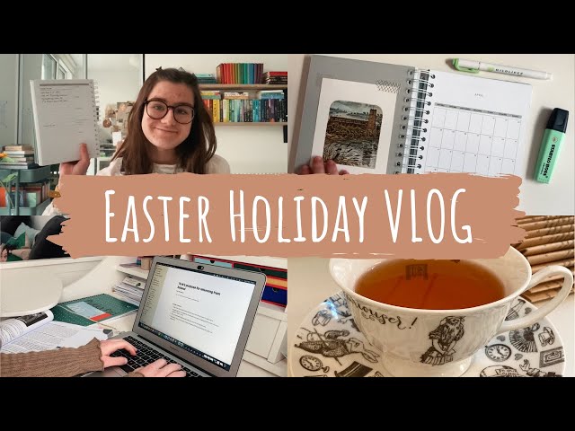 Revise with Me Easter Holiday Vlog: 2 days of me *trying* to be productive.