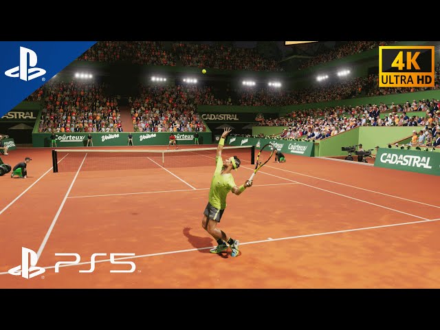 AO Tennis 2 (DJOKOVIC vs. NADAL) - PS5™ [4K 60FPS] Gameplay