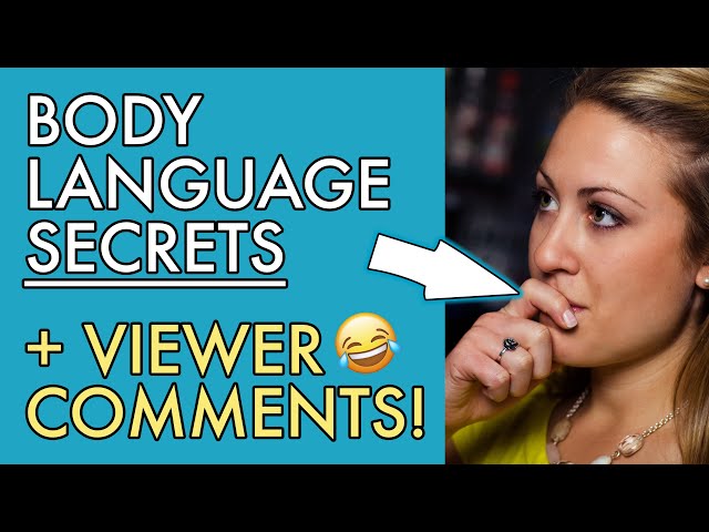 Body Language Secret Explained - Finger on Mouth (plus viewer comments!)