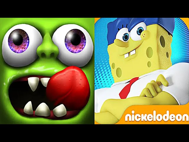 Zombie Tsunami VS SpongeBob: Sponge on the Run Android Gameplay