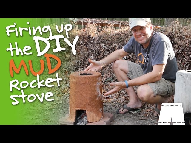 How To Dry A DIY Mud Rocket Stove