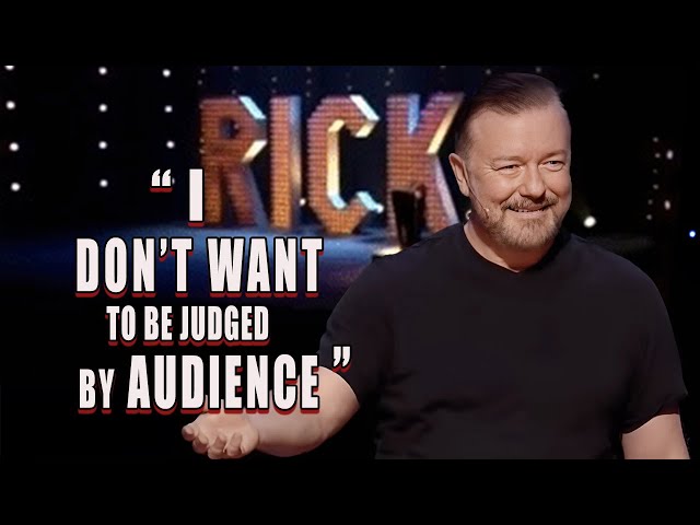 Why Ricky Gervais don't want to be judged by Audience - Ft Louis.C.K, Chris Rock, Jerry seinfeld