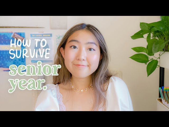 WHAT YOU NEED TO KNOW before your last year of high school // college apps, senioritis, adulting