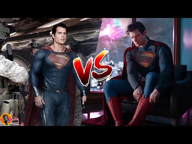 Man of Steel Vs SUPERMAN Suit Comparison & Breakdown
