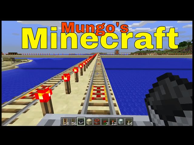 Lets Play Minecraft 1.12 Building Railroads Creative Mode Live Stream - Part 2