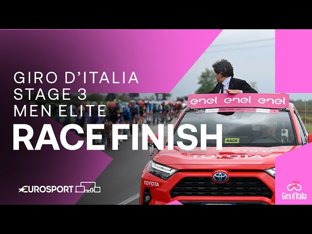 SPRINTERS DAY 💨 | Giro D'Italia Stage 3 Race Finish | Eurosport Cycling