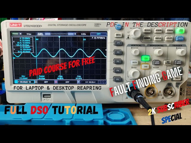 FULL DSO TUTORIAL FOR LAPTOP AND DESKTOP REPARING | PAID COURSE FOR FREE |  2K SUBSCRIBER SPECIAL |