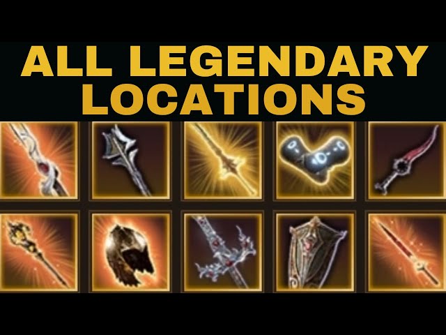 Baldur's Gate 3: All  Legendary Equipment Locations