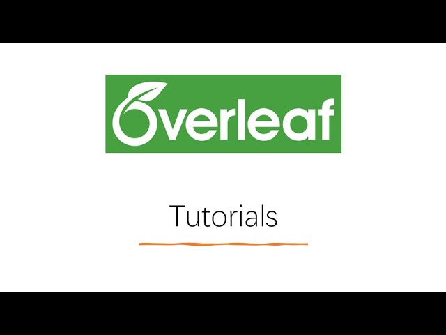 Overleaf to cite a reference