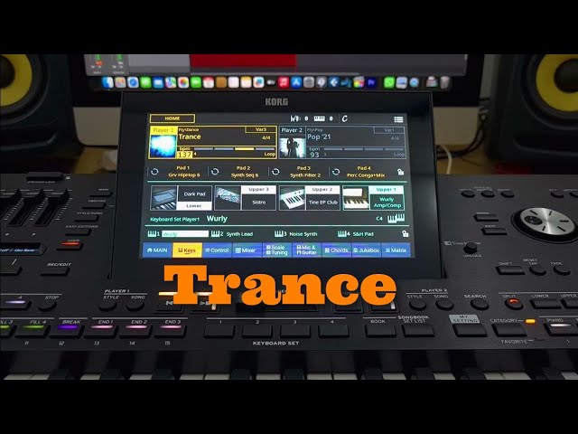 Korg Pa5x - Trance - Dance Category - Style Element - OS V 1.2.1 new sound