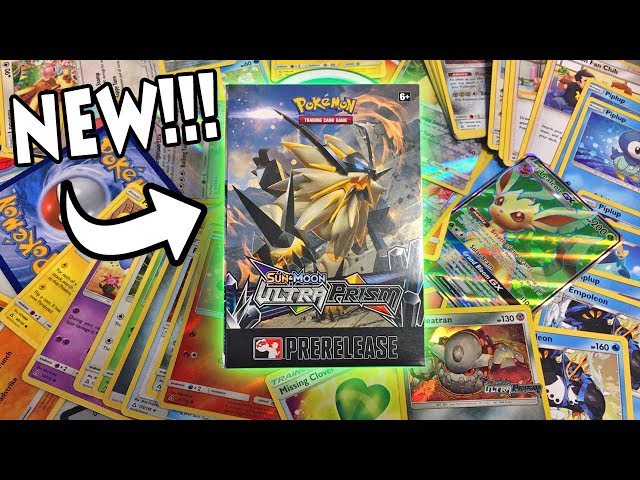 ULTRA PRISM, OPENING ULTRA RARES IN MY POKEMON PRERELEASE BOOSTERS!