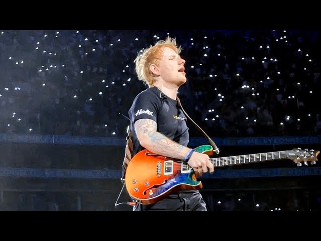 Ed Sheeran - Thinking Out Loud - 1/7/2022 Mathematics Tour - Wembley Stadium, London