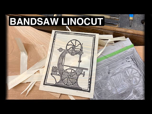 Wood Paper Transformed: Discover the Magic of Bandsaw Linocut